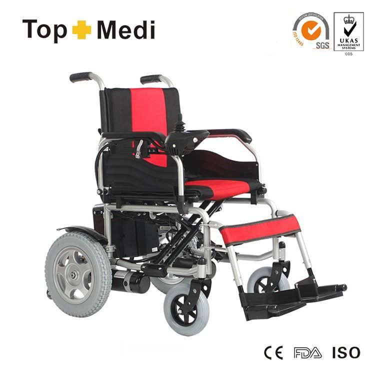Medical Equipment Ce Disabled Mobility Motorized Foldable Power Electric Wheelchair