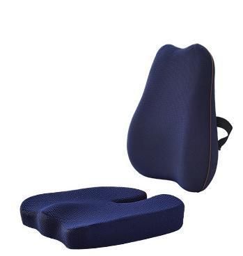 Wheelchair Waist Support Set Memory Foam Cushion