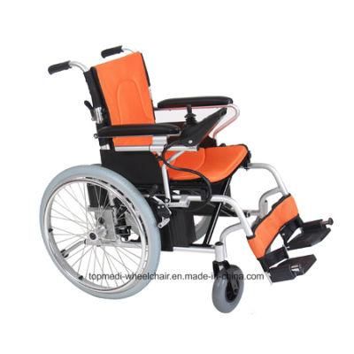 2022 Smart High Performance Tranist Foldable Aluminum Electric Power Motor Wheelchair