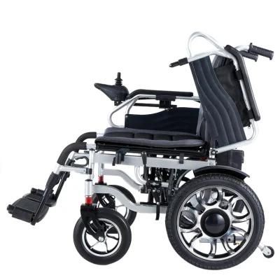 New Customized Wheelchairs Ultra Lightweight Folding Electric Scooter Commode Wheelchair with Low Price