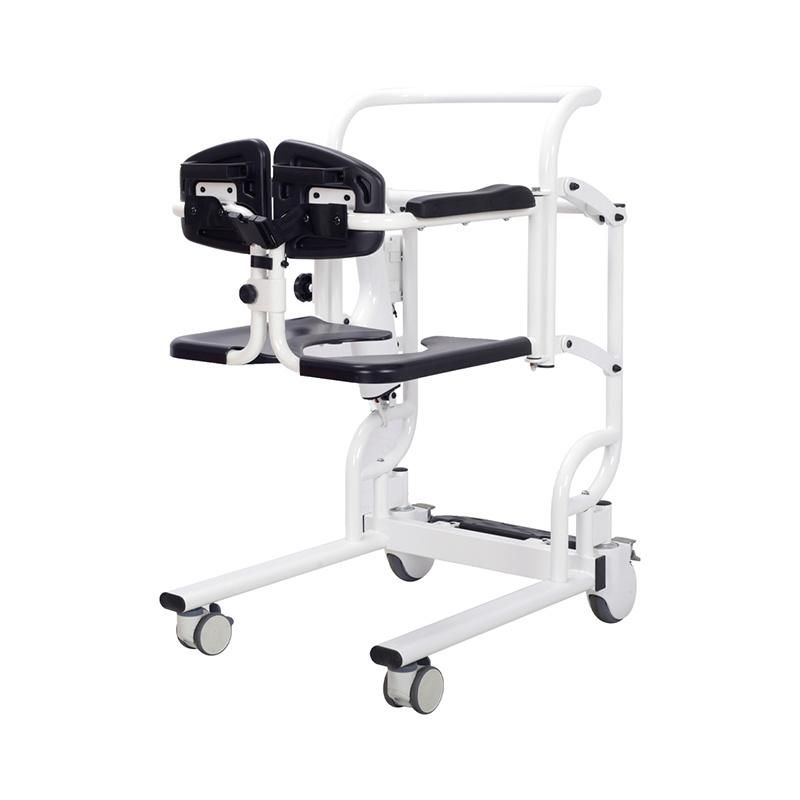 Electric Patient Transfer Commode Wheelchair