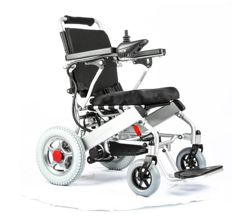 Hospital Handicapped Electric Wheelchair Lightweight Wheelchair