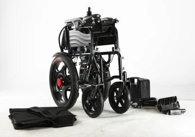 Folding Topmedi Carton Package Electric Mobility Scooter Motorized Wheelchair with RoHS