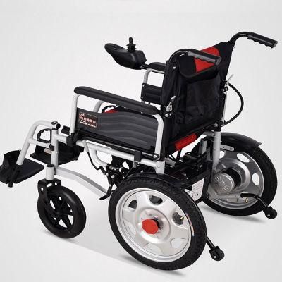 with CE Disabled Medical Equipment Mobility Motorized Folding Power Electric Wheelchair