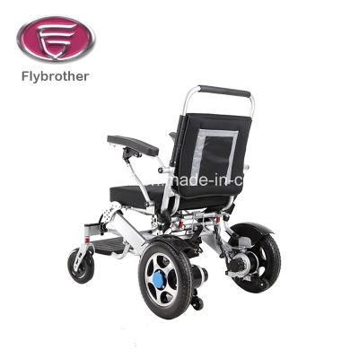 Handicapped Electric Motor Folding Power Wheelchair