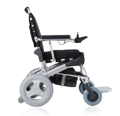 E-throne wheelchair, lightweight foldable electric wheelchair