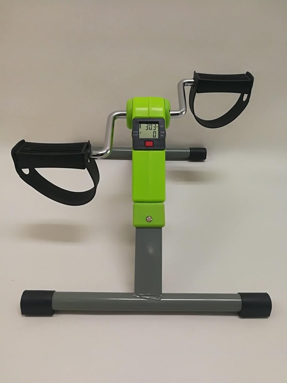 Folding Exercise Peddler Portable Pedal Exerciser with Electronic Display