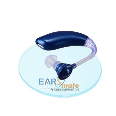 Blue Color USB Charger Earsmate Hearing Aid Rechargeable Battery