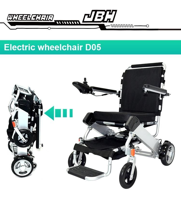 Hospital Home Handicapped Lightweight Portable Folding Electric Power Wheelchair