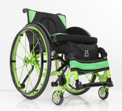 Economic Lightweight Foldable Manual Wheelchair for Adult