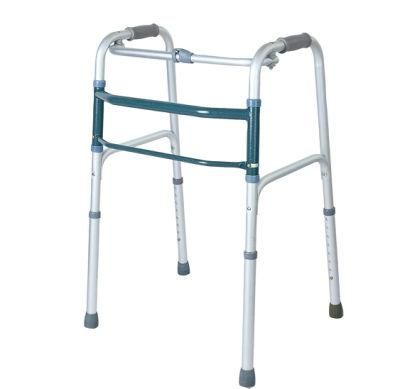 Foldable Adjustable Walking Frame Without Wheel