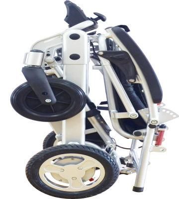 Aluminum Alloy Lightweight Folding Power Electric Wheelchair Used Power Wheelchair Motors