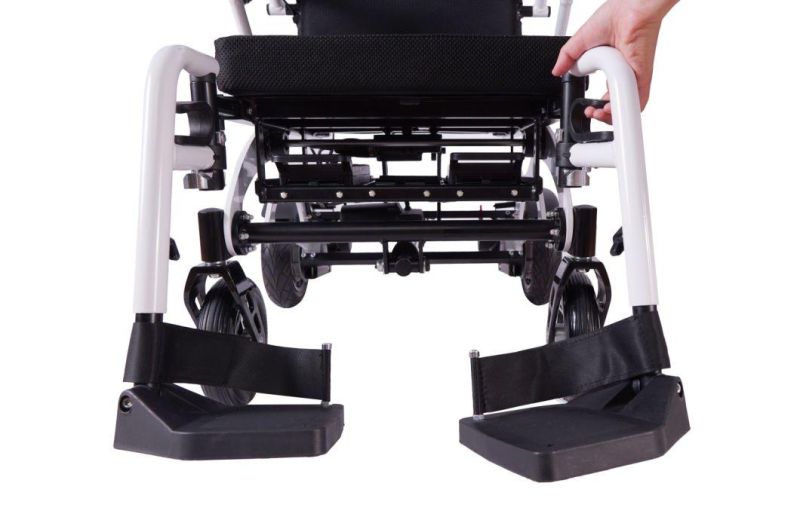 All-Terrain Portable Folding Electric Wheelchair Reclining Electric Wheelchair