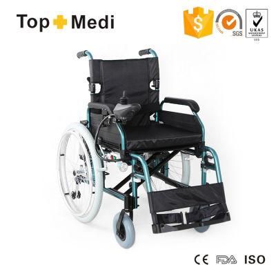 Lightweight Automatic Folding Wheelchair Electric Folding Power Wheelchair Tew023