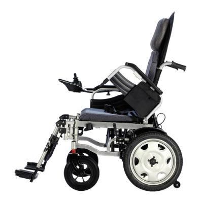 Rehabilitative Electronic Wheelchair Remote Controling Folding Intelligent Electric Wheel Chair