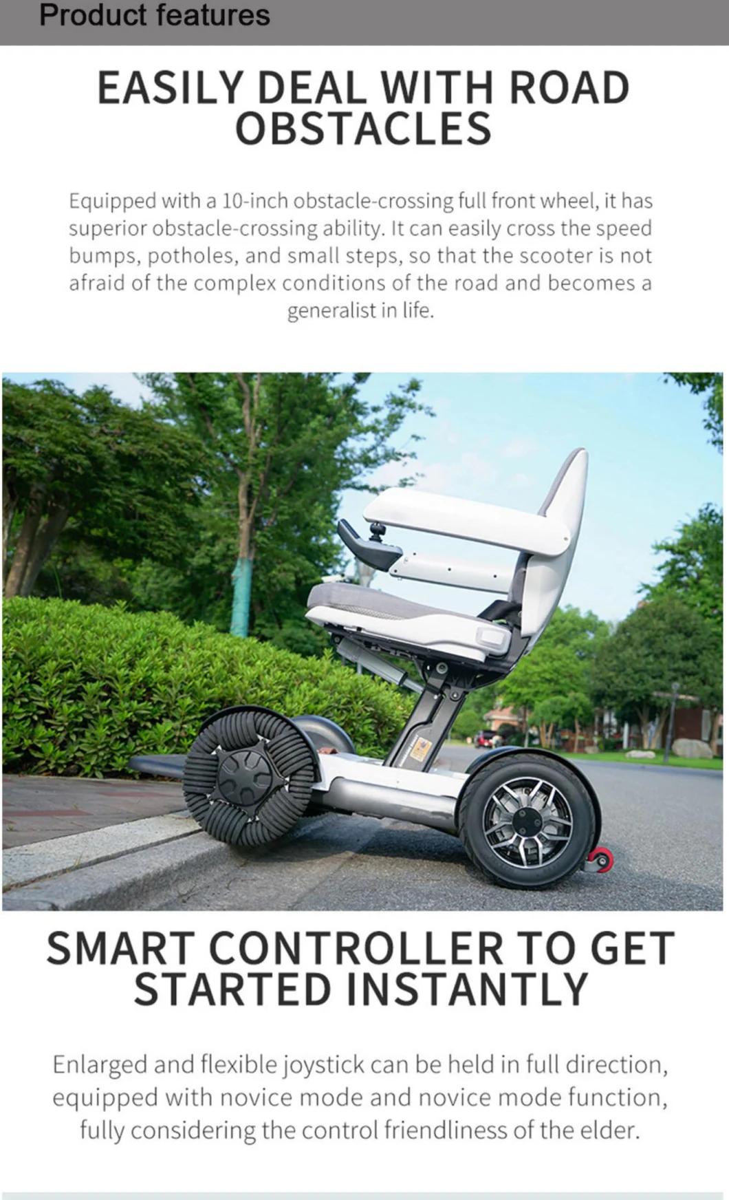 Customized CE Approved Electric Mobility Disabled Scooter Wheelchair with High Quality