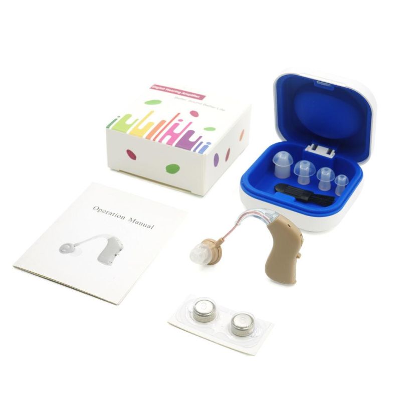 New Earphone Small in Ear Hearing Amplifier for Mild Moderate Severe Loss Analog Hearing Aid Noise Reduction and 500hours Battery Life Earsmate G28