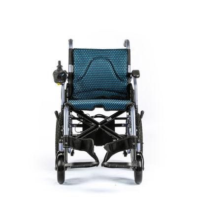 Rehab Manual Folding Electric Wheelchair Portable Medical Care Equipment