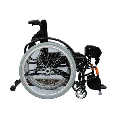 ODM Aid Standing Steel Medical Equipment High Strength Wheel Chair Electronic Wheelchair with CE