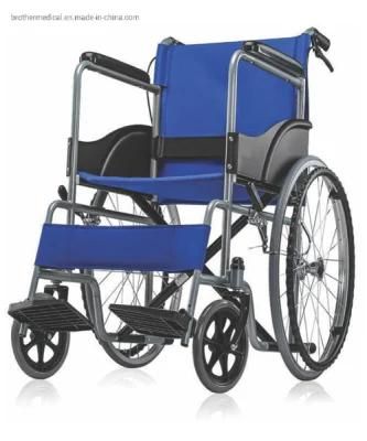 OEM Portable Folding Medical Rehailitation Manual Wheelchair for Disabled