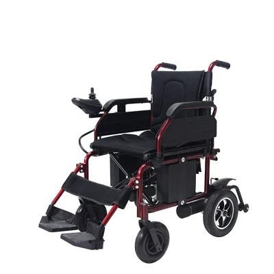 Aluminum Folding Handicapped Electric Wheelchair with Pg Controller