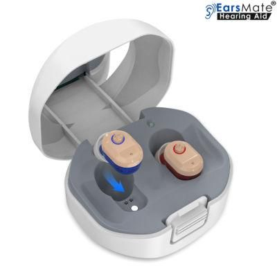 Invisible Cic in Ear Canal Ready to Wear OTC Hearing Aid Rechargeable