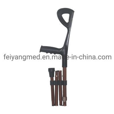 Medical Supplies Folding Crutches Walking Cane Elbow Underam Crutch