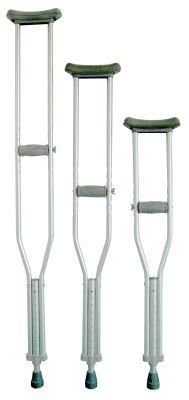 Medical Equipment Underarm Axillary Aluminum Crutch Walking Cane