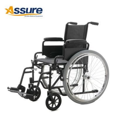 Customized Color Hospital Folding Manual Wheelchair