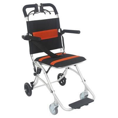 New Style Light Weight Manual Aluminum Folding Wheelchair for Adult