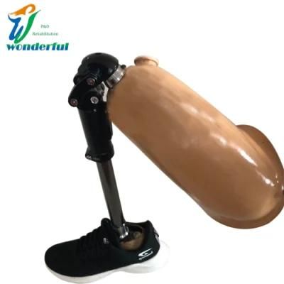 Artificial Limbs 4 Bar Pneumatic Prosthetic Knee