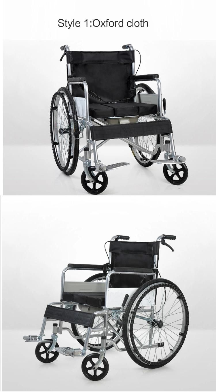 Hochey Medical Best Selling Portable Quality Manual Wheelchair