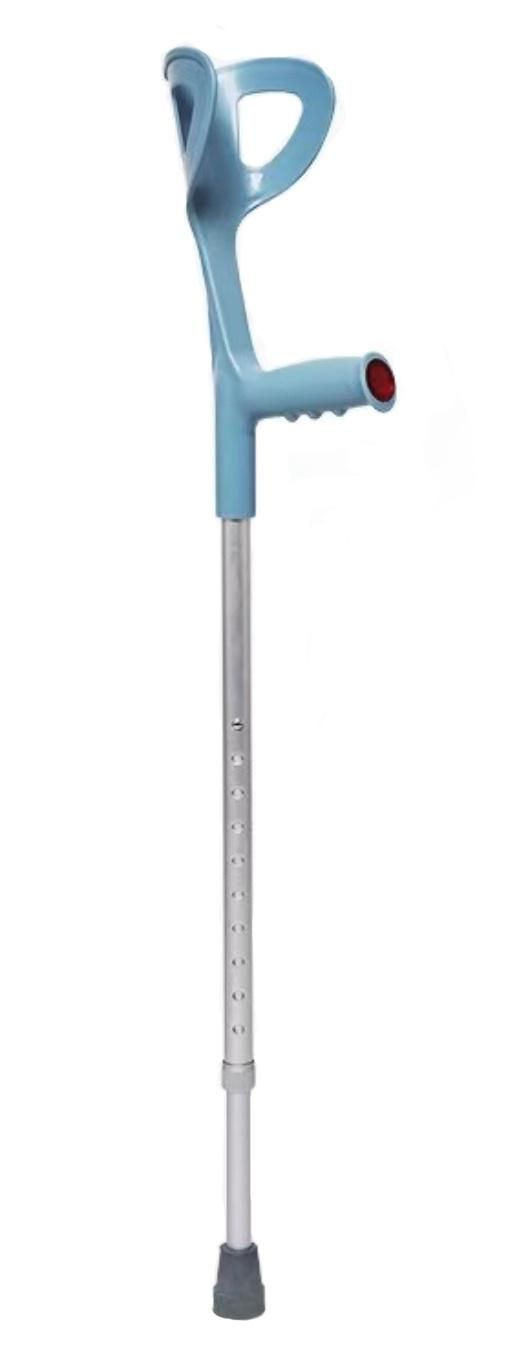 Walking Stick Euro Forearm Crutch Adjustable -Gray Walker Cane