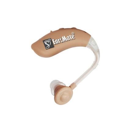Bte Hearing Aid with Rechargeable Battery and USB Charger 100 Hours
