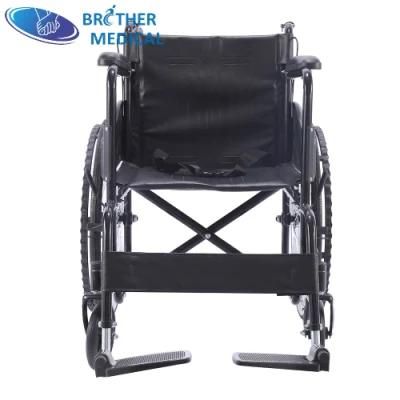Folding China Manual Toilet Portable Handicapped Standing Wheelchair Price with CE Factory