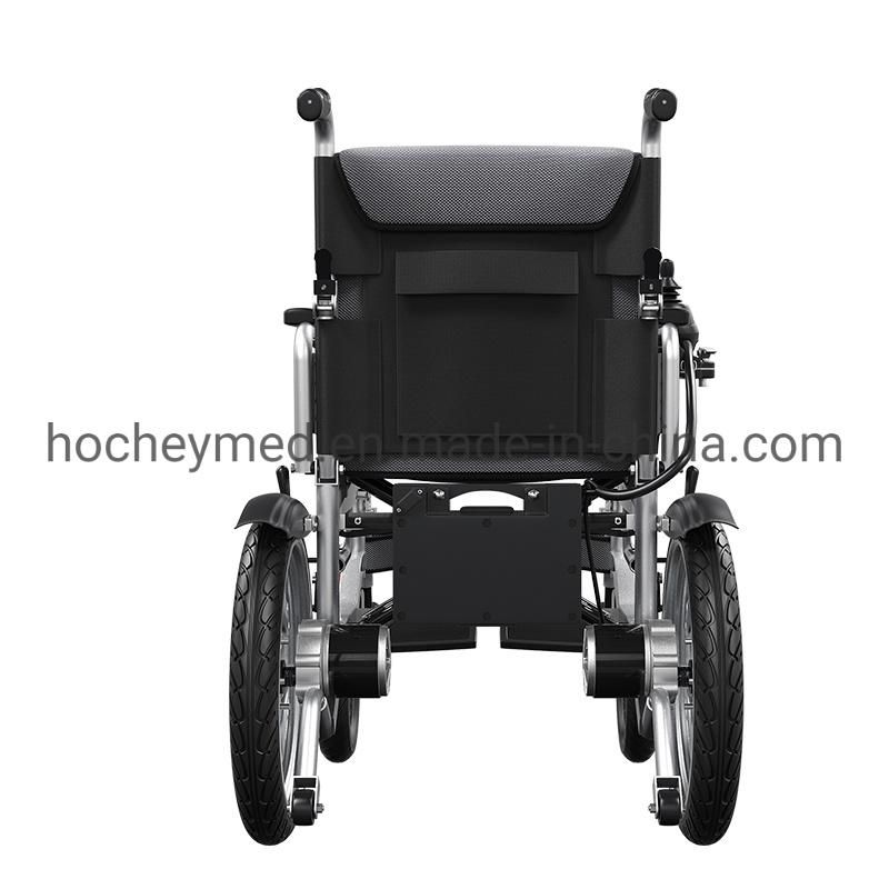Hochey Medical Electric Wheelchair Electrical Handicapped Foldable Motor Electric Wheelchair