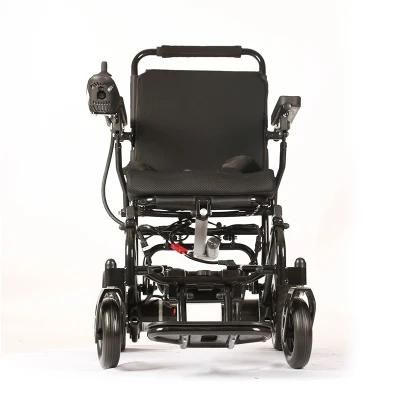 Topmedi Hotsales Handicapped Lightweight Foldable Electric Wheelchair