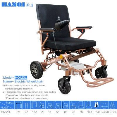 Portable Electric Wheelchair Lightweight Folding Wheelchairs for Adults 2