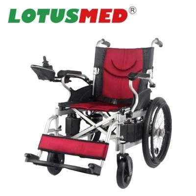 Portable Foldable Power Wheelchairs Foldable Electronic Wheelchair