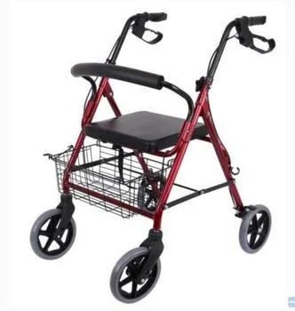 Old People Adult Medical Patient Rehabilitation Folding Walker Rollator