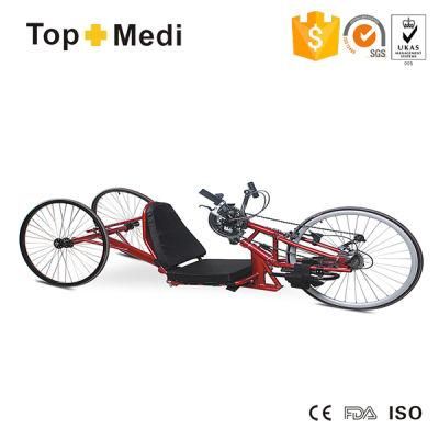 Topmedi Hotsale Speed King Sport &amp; Leisure Manual Wheelchair for Handicapped