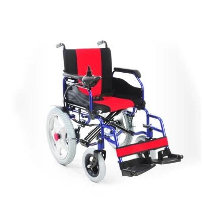 2020 Hot Selling Foldable Power Electric Wheelchair with Joystick Controller