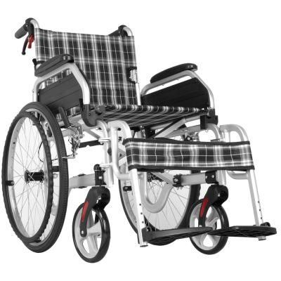 Manual Wheelchair for Elderly with Hand Brake