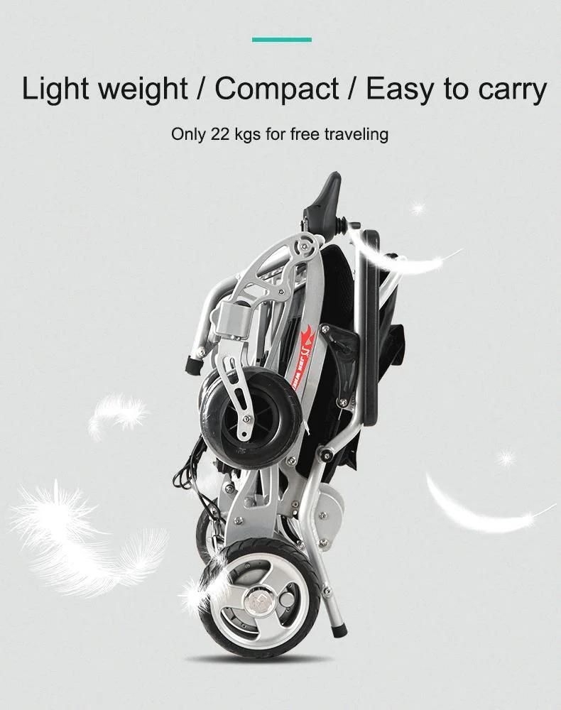 Cheapest Disability Scooter Folding Automatic Power Electric Wheelchair Light D20