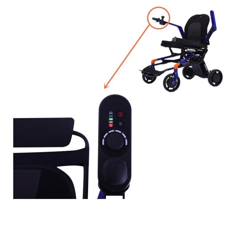 Alloy Lightweight Portable Foldable Electric Power Wheelchairs for Adults