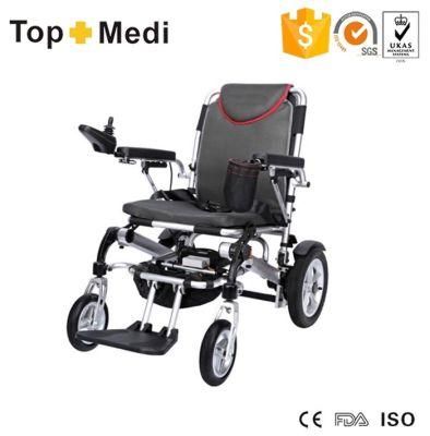 Remote Control Folding Power Lightweight Electric Wheelchair for Disabled