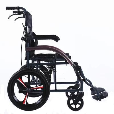 Foldable Light Portable Sport Wheelchair for Disable Person