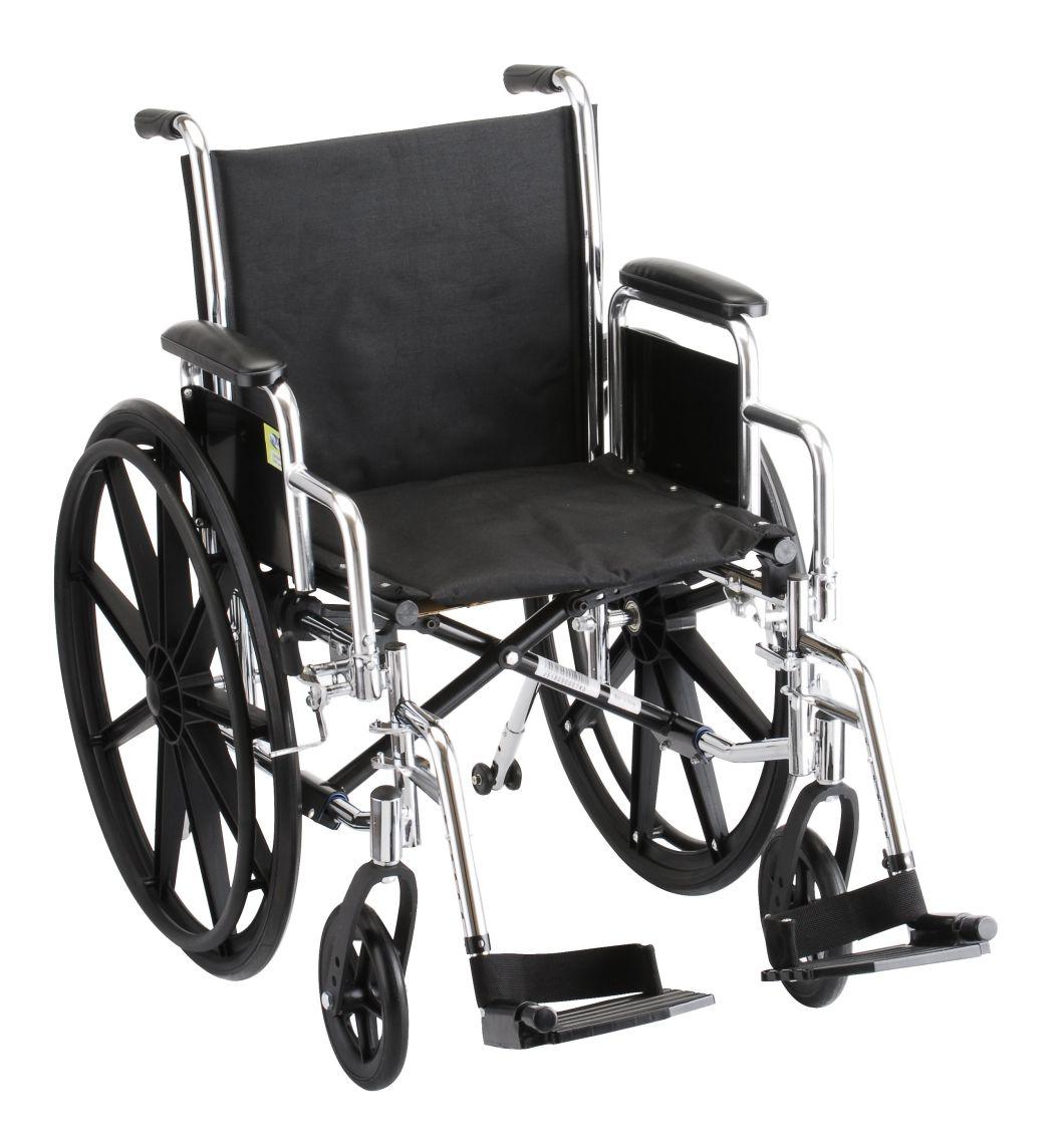 Steel Economic Wheel Chair Foldable/Folding Economic Disabled Wheelchair