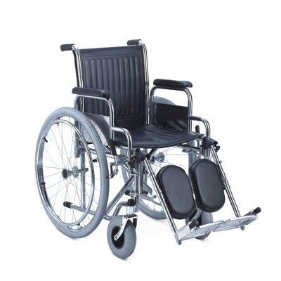 Light Weight Foldable Active Wheelchair with Elevating Footrest