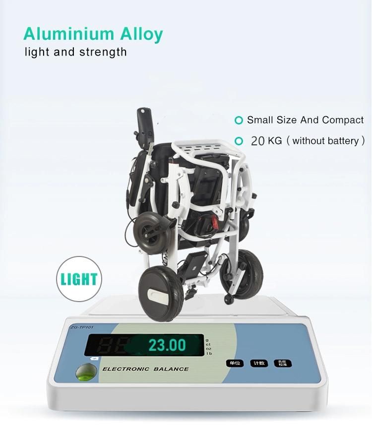 Disabled Aluminium Folding Electric Power Wheel Chairs Price